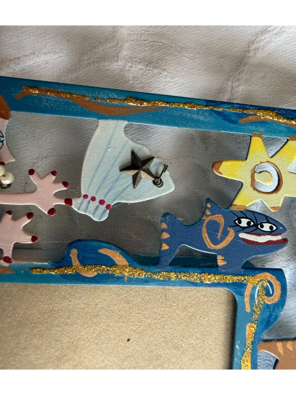 Karen Rossi Fanciful Flights Under The Sea Mermaid Metal Picture Frame